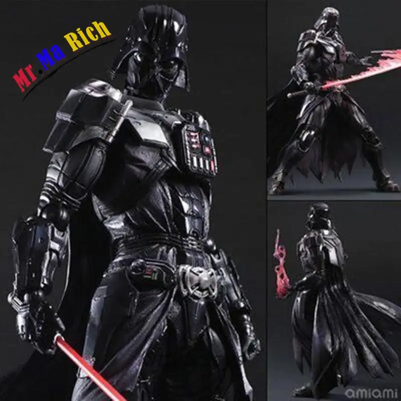 Звездные войны экшн фигурка PlayArts Kai Darth игрушки с Вейдером Коллекция Модель ПВХ 275 мм Звездные войны, Вейдер Play Arts Kai