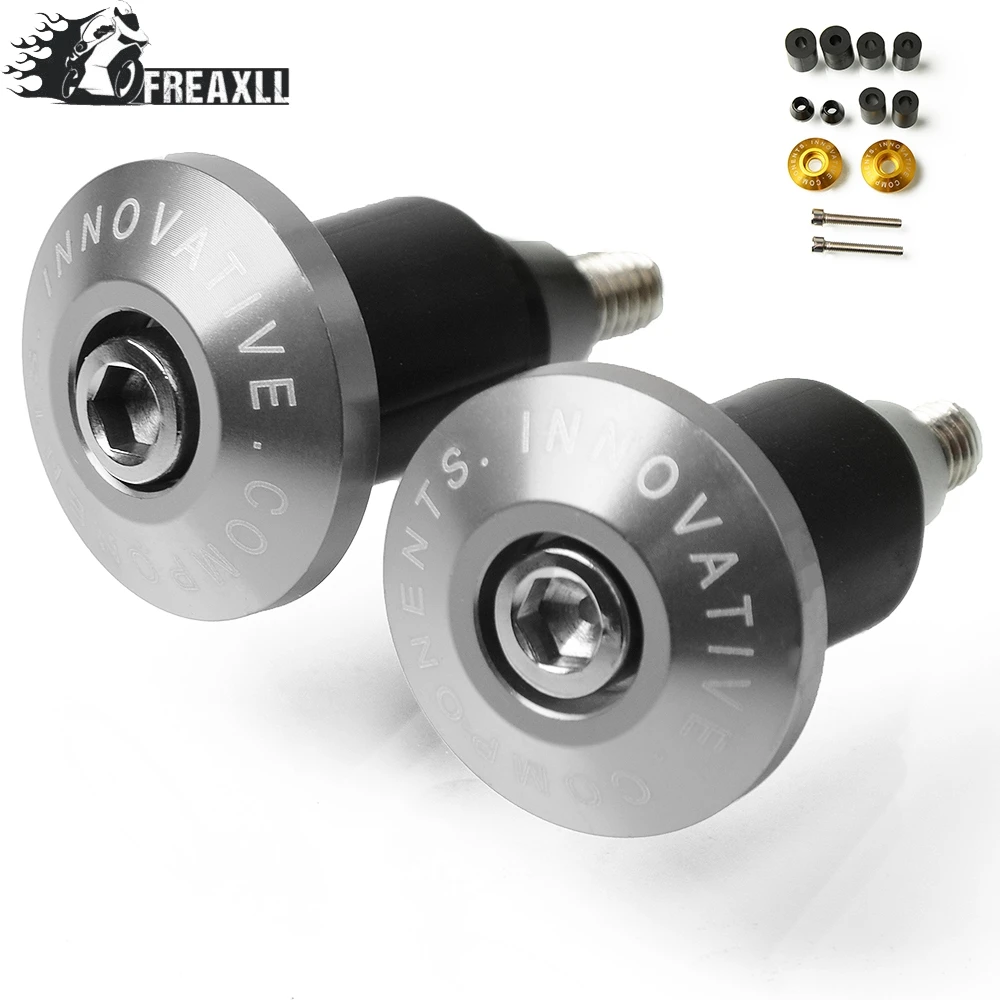 

Universal Motorbike Handlebar End Plug Slider Motorcycle Counterweight Handlebar Ends 7/8'' 22MM Handle Bar Cap Cover For Honda