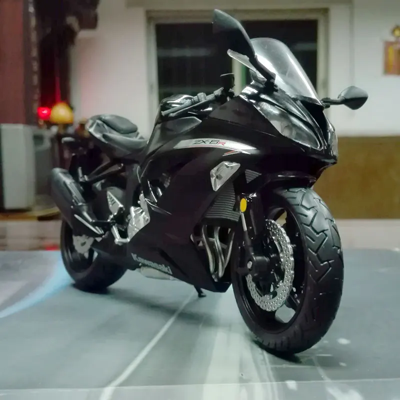 Абсолютно новая модель мотоцикла 1/12, КАВАСАКИ ниндзя, ZX-6R, литая под давлением, металлическая модель мотоцикла, игрушка без оригинальной коробки