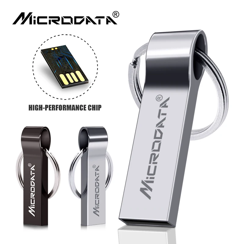 Водонепроницаемый usb флеш накопитель металлическая карта памяти хороший 64 ГБ 32