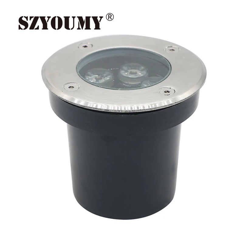 Светодиодная подземная лампа SZYOUMY комнатный напольный светильник 5 Вт AC85V 265V или DC