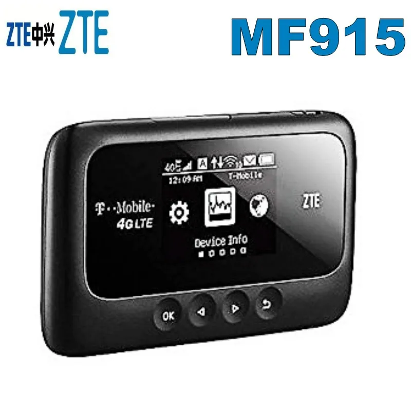 Разблокированный ZTE MF915 Z915 4G Мобильный широкополосный маршрутизатор Wi Fi PK E5771 MF90