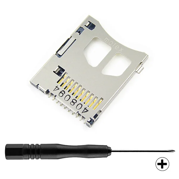 Ремонт Запчасти Замена Memory Stick Duo слот для карт памяти + крест Отвёртки