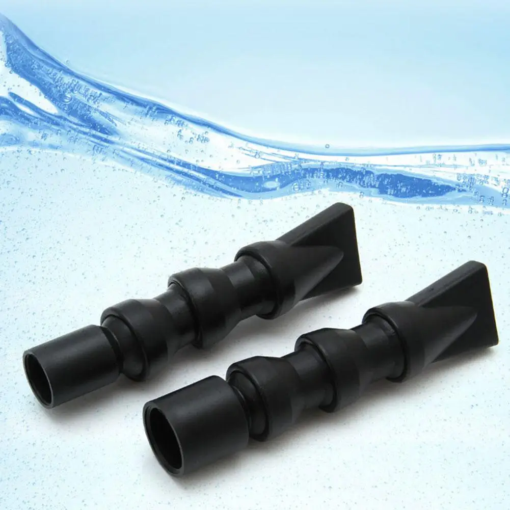 Трубка для аквариума гибкая пластиковая Концевая насадка водовыпускного