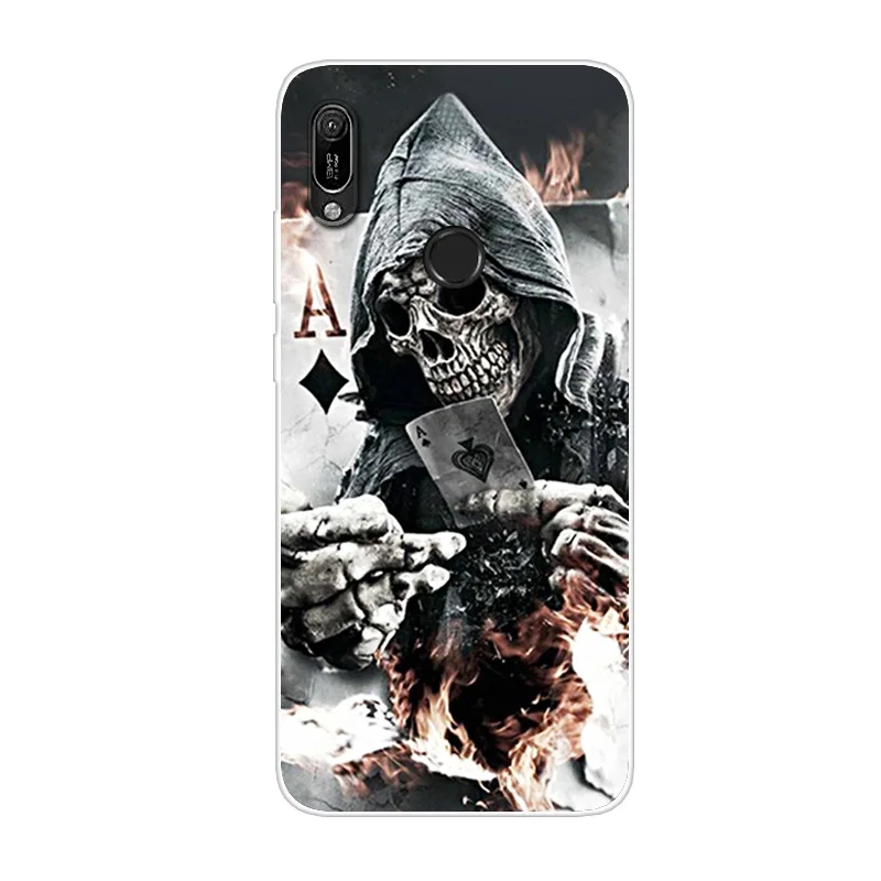 18 A 6,09 ''для huawei Y6 Мягкий силиконовый чехол TPU чехол для телефона для Coque huawei Y6 чехол для Y 6 6 лет модные тонкие чехлы - Цвет: 18