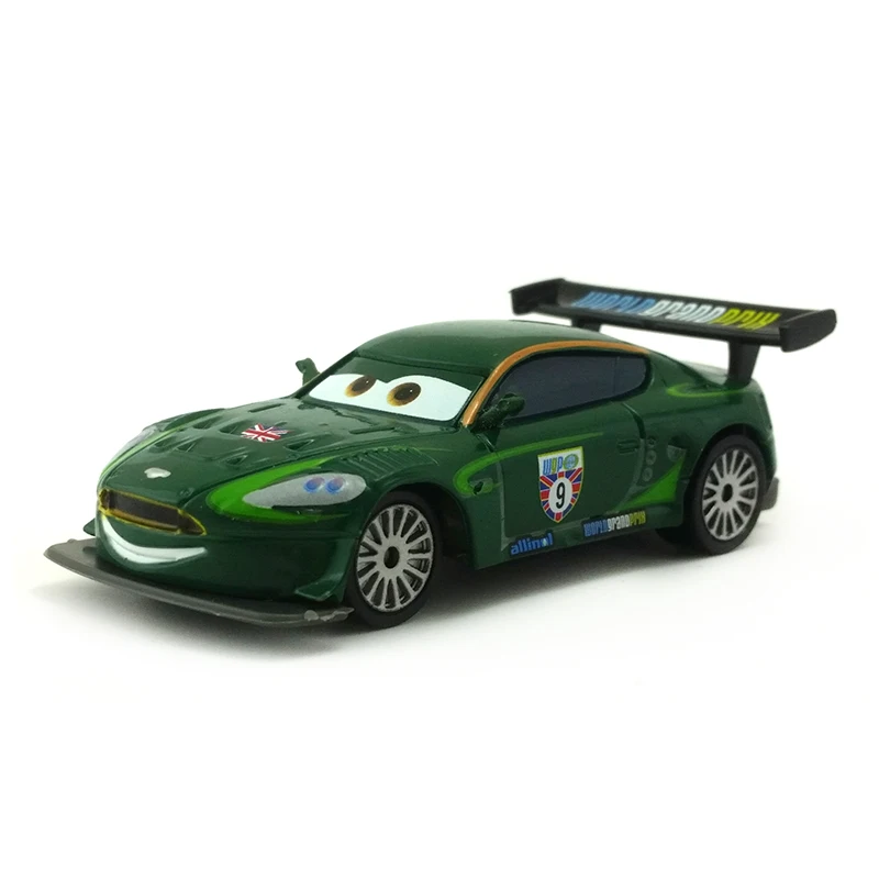Disney Pixar Cars 2 Найджел Gearsley металлический литой игрушечный автомобиль 1:55 свободный