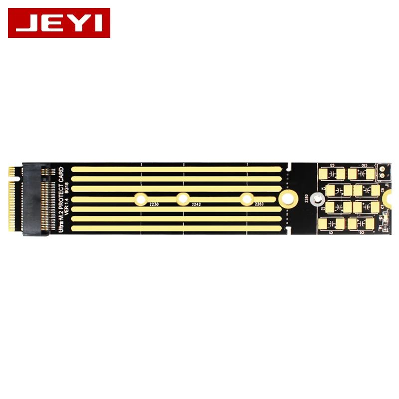 

Защитная плата JEYI PCB110 m. 2 NVME, Твердотельный накопитель, поддержка защиты двигателя 2280 - 22110