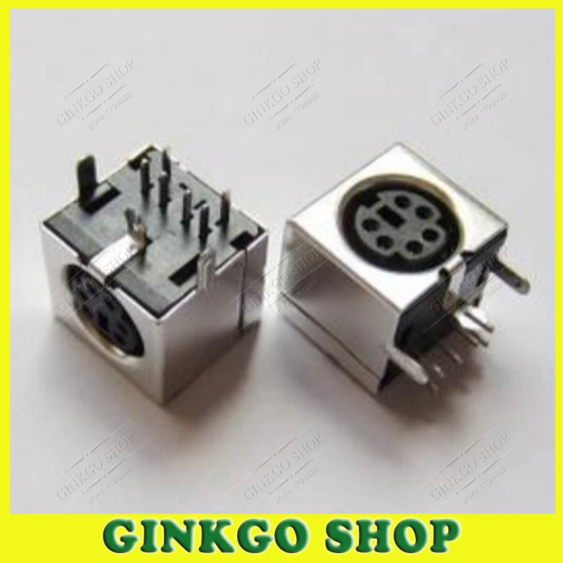 Гнездовой разъем для клавиатуры и мыши 100 шт./лот DIN PS/2 PS2 6 P гнездовой мыши|connector