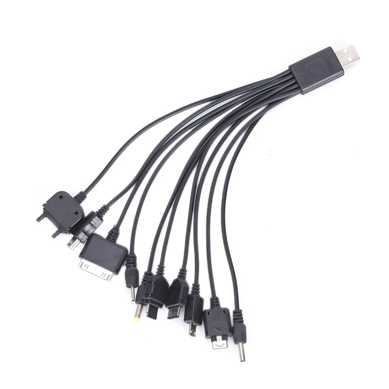 Новый универсальный Многоконтактный кабель Зарядное устройство USB-адаптер Шнур