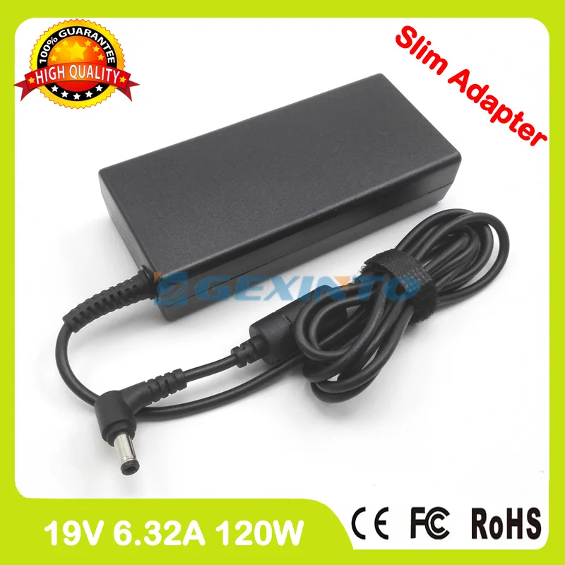 19V 6.32A адаптер переменного тока зарядное устройство для ноутбука Toshiba Satellite P500 P500D