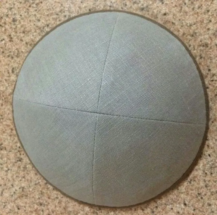 Льняная атласная сырая шелковая Роскошная еврейская кипа YARMULKE KIPPOT | Аксессуары