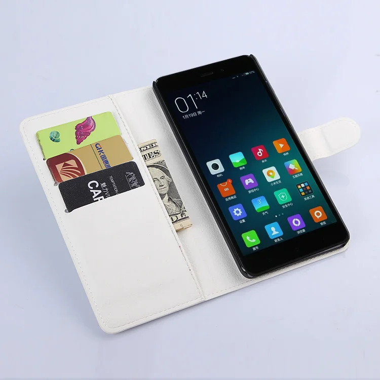 Модный Личи PU кошелек кожаный чехол для Xiaomi Mi Note 5 7 дюймов защитный флип телефона
