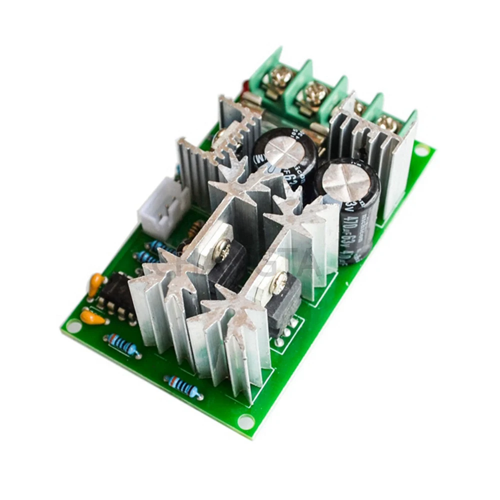 Фото DC10 60V 10 60 В постоянного тока регулятор скорости двигателя ШИМ переключатель DC10 60V 10 60 В постоянного тока регулятор скорости двигателя ШИМ переключатель