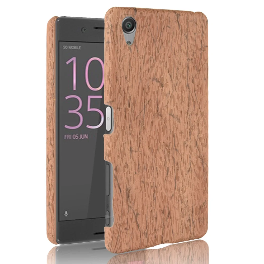 Новый чехол subin для Sony Xperia X из искусственной кожи с текстурой древесины