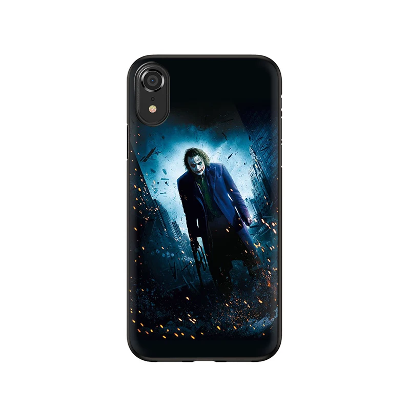 B12 Хит Ledger Джокер мягкий силиконовый телефон чехол для iPhone 5 5S SE 6 6s 7 8 Plus X XR XS 11 Pro Max - Цвет: B12