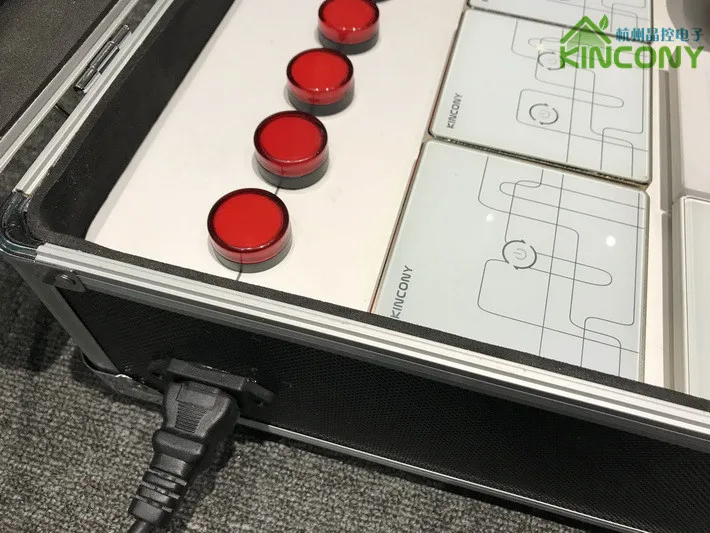 Умный дом автоматизация демонстрационная коробка zigbee rf беспроводной светильник розетка источник питания код для управления