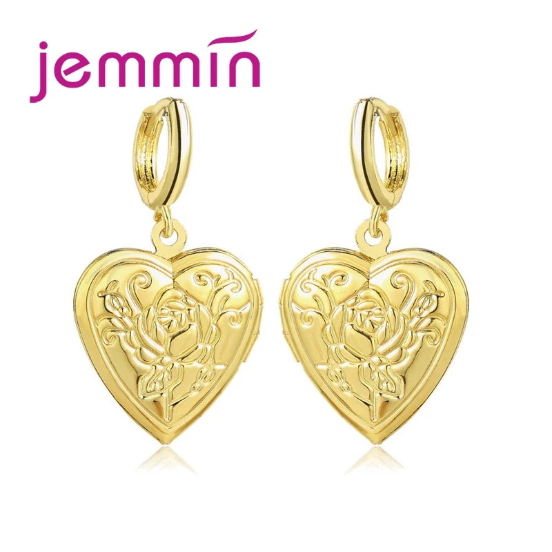 New Arrival Elegantment Style Heart Exquisite Flower Design 925 Sterling Silver Earring Jewerly Girls Anniversary Gift | Украшения и