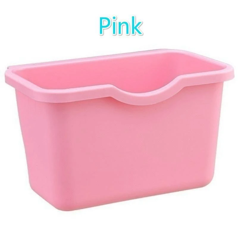 Kitchen Cabinet Door Plastic Basket Hanging Trash Can Waste Bin Garbage Bowl Box Desktop Storage Holder | Дом и сад