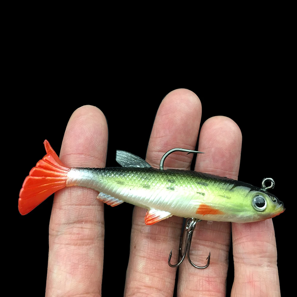 5 шт./лот 8 см 14 г рыболовная приманка искусственные бионические приманки