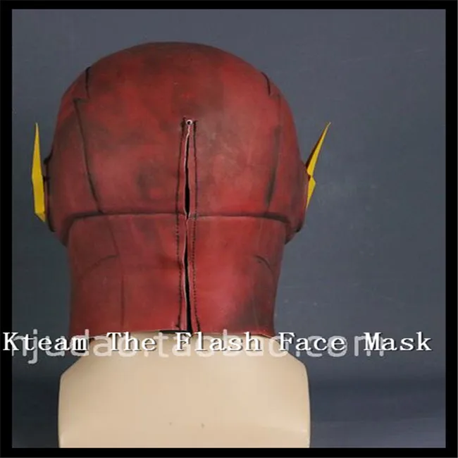 Партия косплей манлз зум маска флэш-Сезон 2 костюм реквизит полная голова