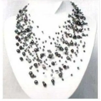 

Real Black Freshwater Pearl Pendant Necklace & Gift