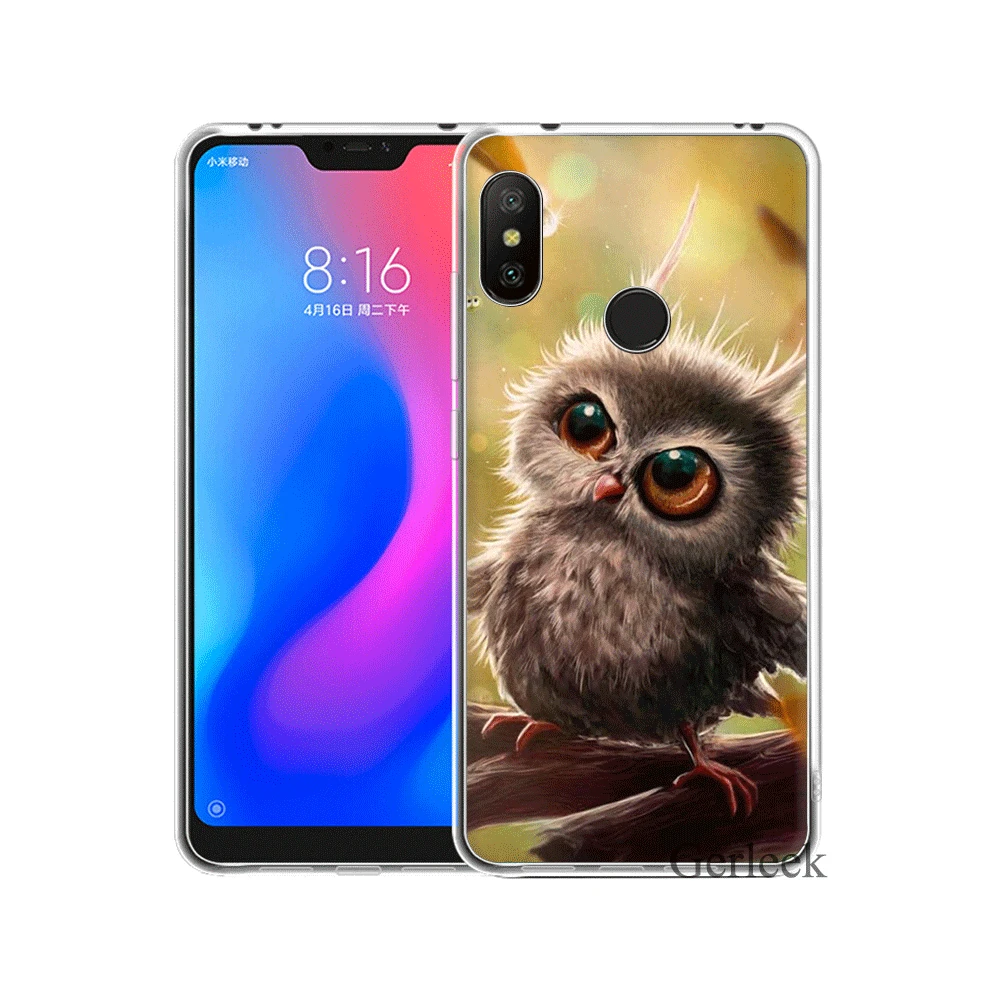 Чехол для мобильного телефона Desxz с милым рисунком совы Xiaomi Redmi Note 3 Pro 4 4X 5 6 7 Go 5A