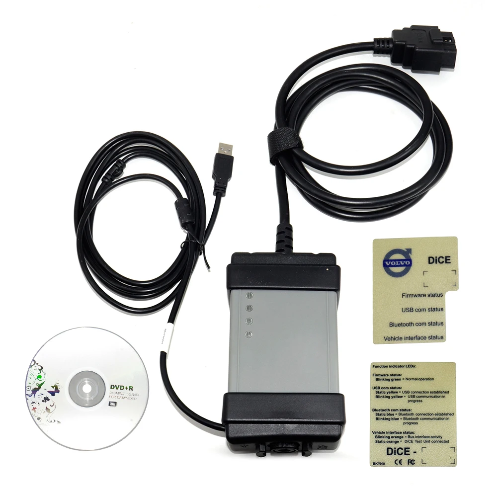 Диагностический инструмент для Volvo Vida Dice 2014D полный чип OBD2 Pro модули управления SRS