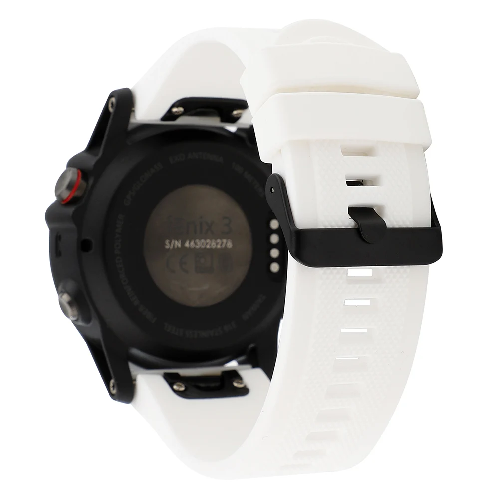 Quick Fit Силиконовый ремешок для часов 20 мм/22 мм/26 мм для Garmin Fenix 5X/5X Плюс/5S/5/3/3HR/Forerunner 935/Quatix 3/5 резиновый ремешок