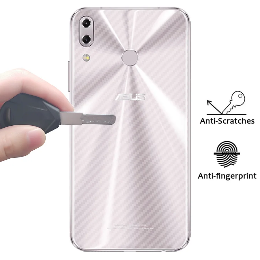 5 шт. защитная пленка из углеродного волокна для Asus Zenfone 5z Max Pro ZS620 ZE 620 554 ZC 520 ZB601 551 553