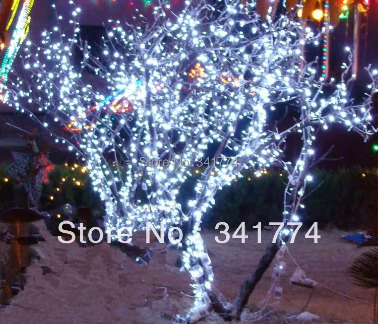 20 м 160 RGB Гирлянды светодиодные огни новогоднее Рождественское дерево Шторы