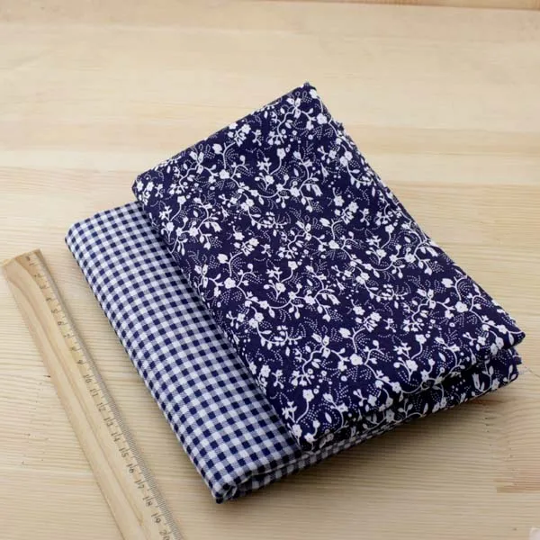 Темно-синяя дешевая войлочная хлопковая ткань сделай сам куклы для шитья сумок