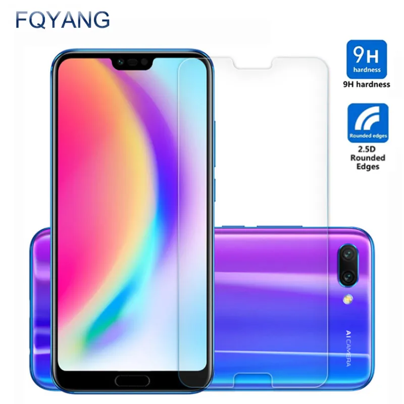 Закаленное стекло FQYANG 9 H для HUAWEI mate 20 LITE Защитная стеклянная пленка NOVA 2 S 3 3i 3E P