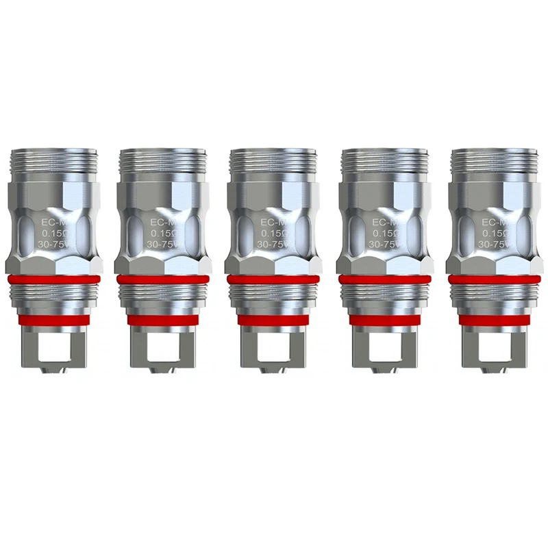 5pcs/lot Original Eleaf EC-M EC-N 0.15ohm Replacement Coils EC M N Mesh Head for iJust ECM Atomizer Ijust Vape Kit | Электроника