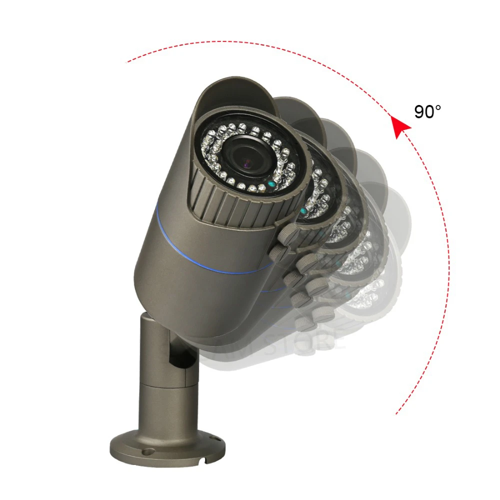 IP CCTV камера 5MP наружная Водонепроницаемая 2 8-12 мм объектив с переменным фокусным