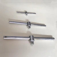 3pcs 115mm 160mm 235mm long t shaped pen socket 14 38 12 inch ratchet wrench driver extend sliding bar for car repair