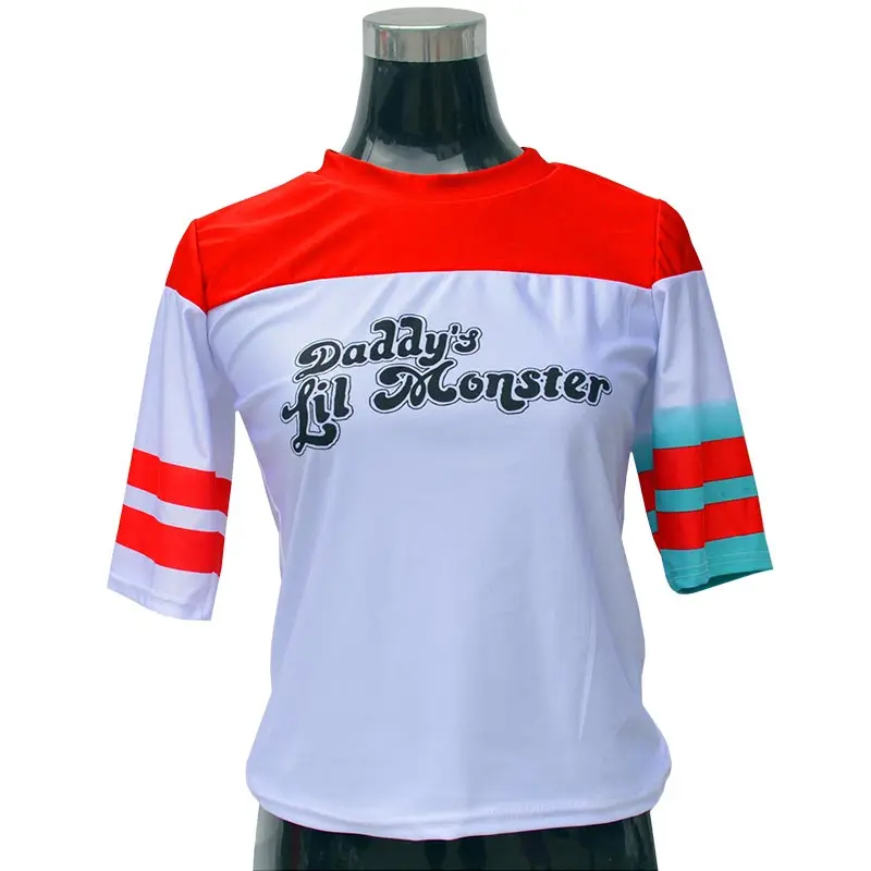 Отряд Самоубийц Харли Куинн Папа Lil монстр футболка для женщин женщина костюм