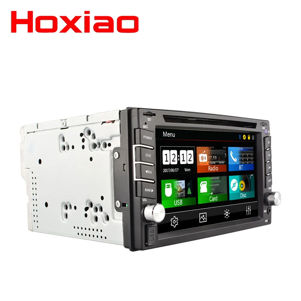 2 din Автомобильный dvd плеер Поддержка заднего вида Bluetooth USB SD радио Gps для Nissan Volkswagen