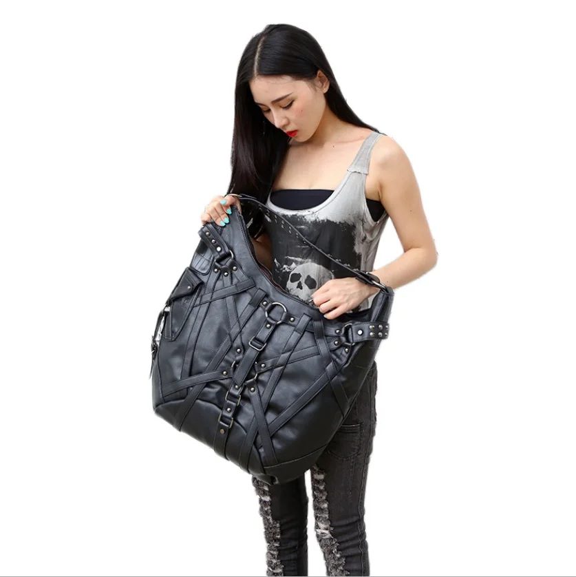 

New Arrivals High Quality Women Bag Bucket Shoulder Bags Solid Big Handbag Large Capacity Top-handle Bags Herald Fashion