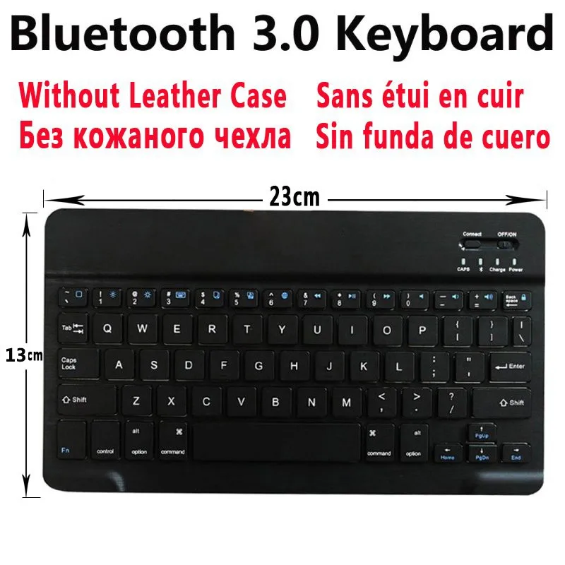 keyboard withoutcase Для Samsung Galaxy Tab S5e 10,5 SM-T720 SM-T725 T720 T725 флип-чехол со съемной беспроводной клавиатурой Bluetooth+ пленка - Цвет: keyboard withoutcase