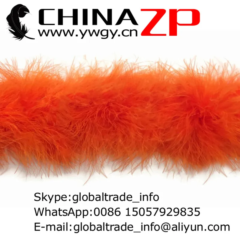 

CHINAZP завод www.ywgy.cn 20 г/шт. 10 ярдов/партия дешевые и хорошее качество окрашенный оранжевый Марабу перо boas