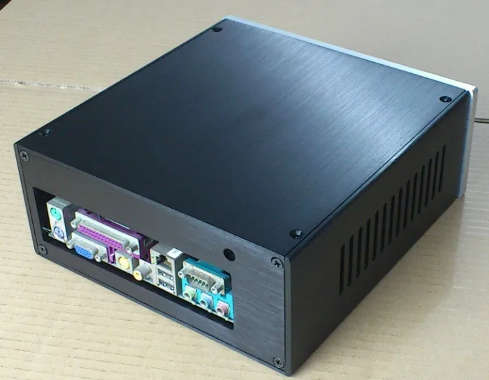 Алюминиевый корпус мини HTPC-ITX чехол для компьютера 2209 короткая версия индивидуальное маленькое шасси