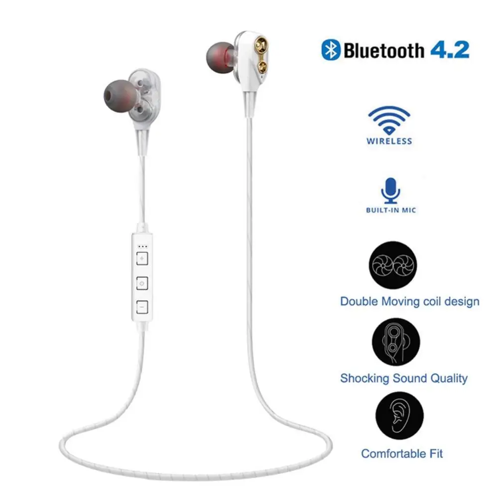Новинка 2019 стильная простая Высококачественная Bluetooth-гарнитура 4 динамика
