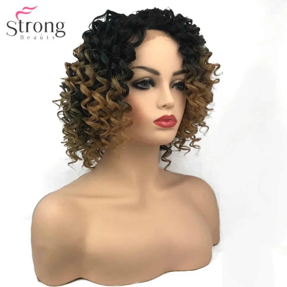 StrongBeauty Женские синтетические кружевные передние парики серые/светильник