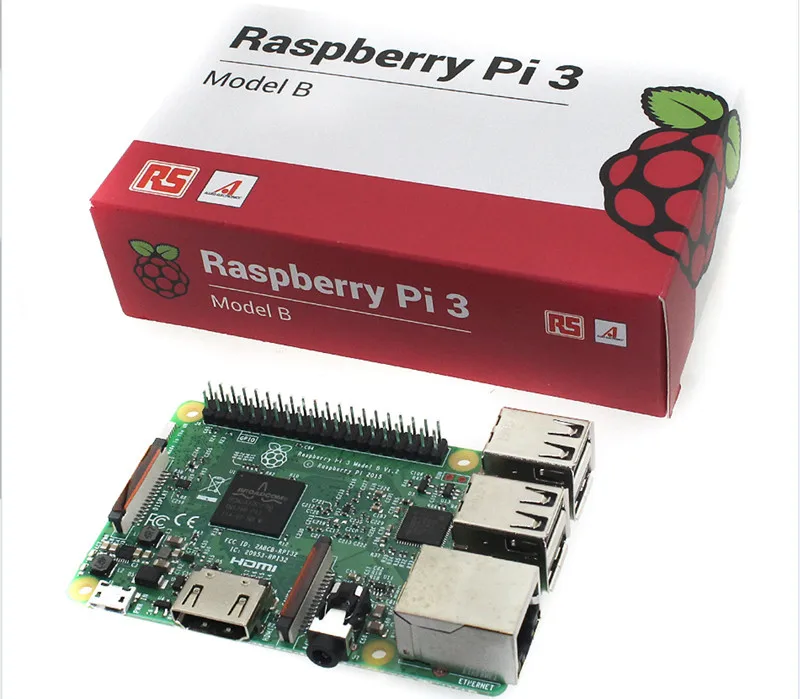 Element14 версия: 2017 новая Raspberry PI 3 Model B плата 1 Гб LPDDR2 BCM2837 четырехъядерный Ras PI3 3B с WiFi и