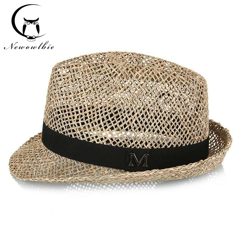 

Summer straw hat hollow visor fashion handmade straw hat outdoor sun hat octagonal hat hat summer hat