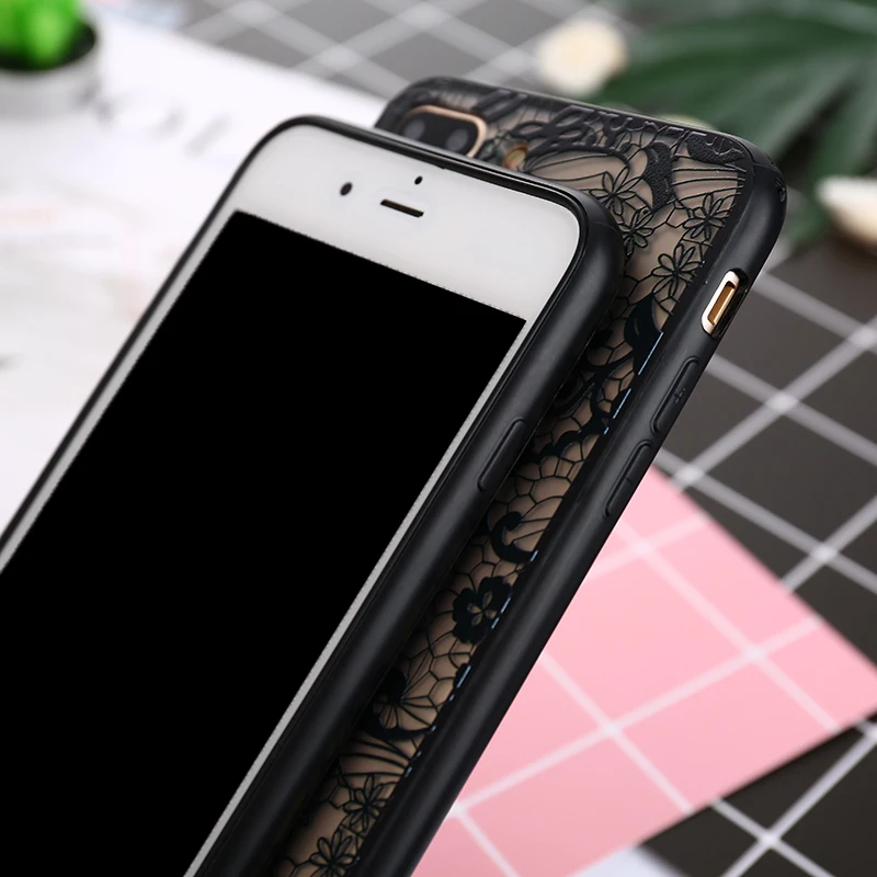 2018 New Lace Flower Pattern Embossed Relief Transparent Soft Silicone Case Cover For Meizu U20 U10 M6 M3 M5 Note MX6 M5s Capa |