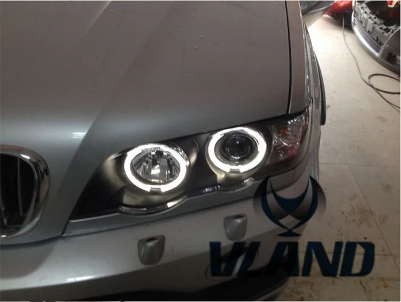 VLAND фабрика для автомобиля фара BMW X5 светодиодный 2000 2002 2003 Для головного света с
