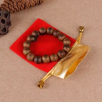 50pcslot gold and red velvet pouch for jewelry packaing wholesale drawstring gifts bag 10x12cm