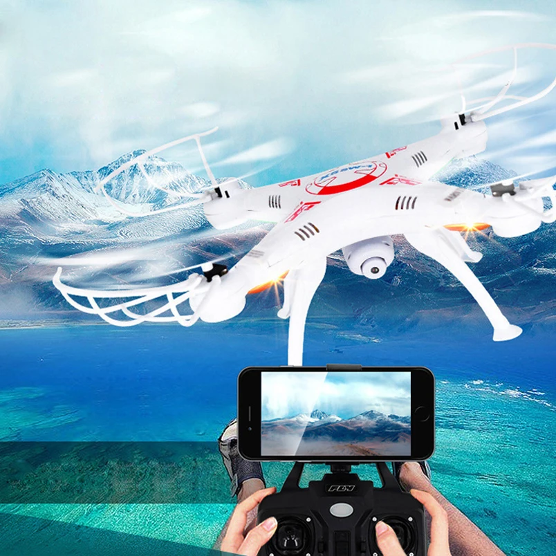 Wifi FPV X5SW RC в реальном времени Трансмиссия вертолет летательный аппарат Дрон с