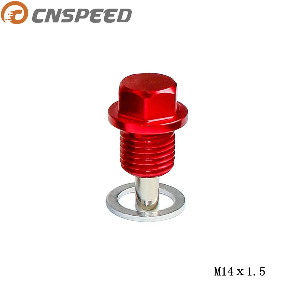 Магнитная дренажная масляная пробка CNSPEED M14 * 1 5 магнитная для слива масла гайка